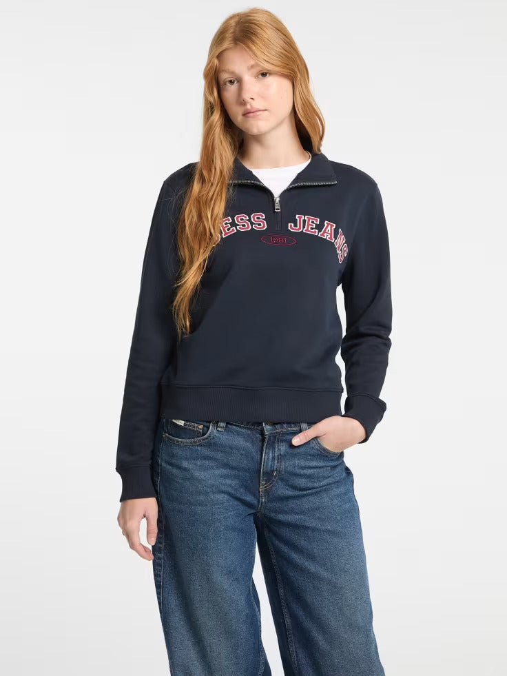 Guess Eco Half-Zip Sweatshirt