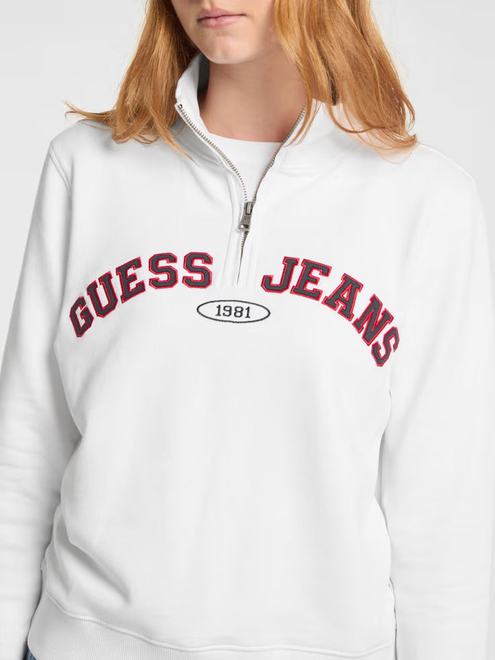 Guess Eco Half-Zip Sweatshirt