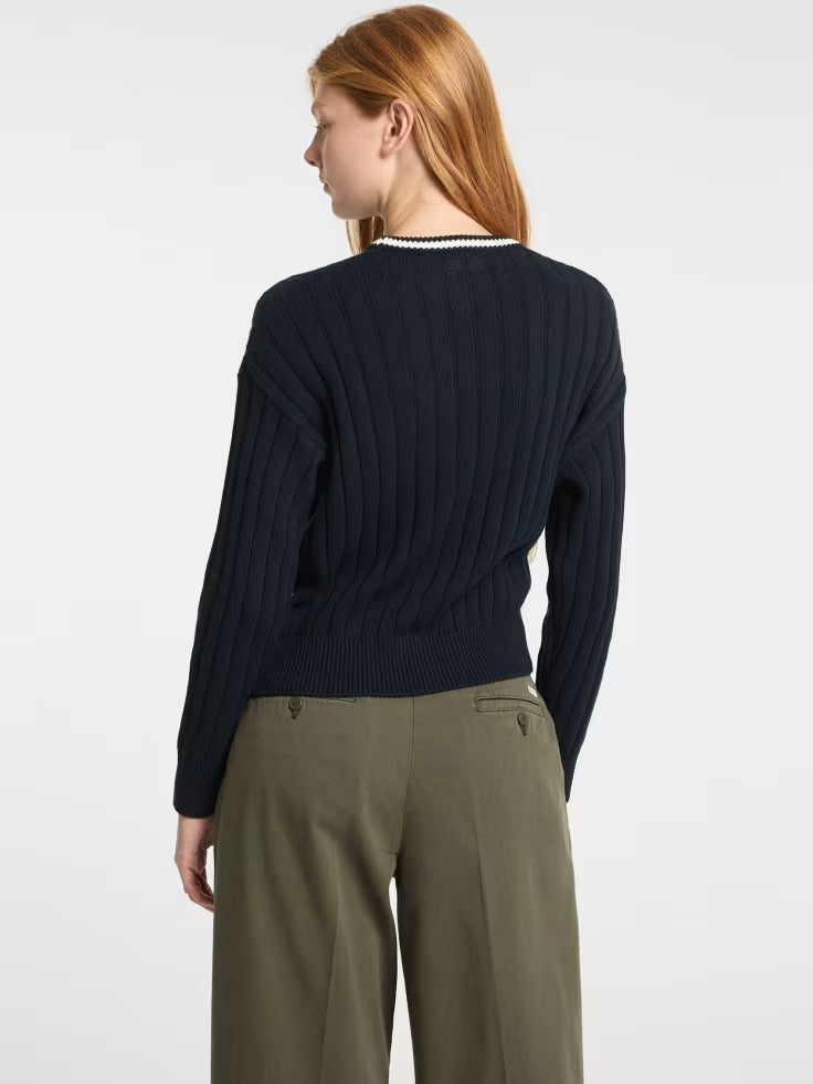 Guess Eco Crewneck Ribbed Sweater