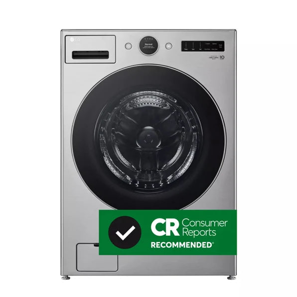LG WM5500HVA 4.5 cu. ft. Capacity Smart Front Load Energy Star Washer with TurboWash® 360° and AI DD® Built-In Intelligence