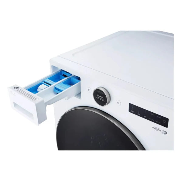 LG WM5500HWA 4.5 cu. ft. Capacity Smart Front Load Energy Star Washer with TurboWash® 360° and AI DD® Built-In Intelligence