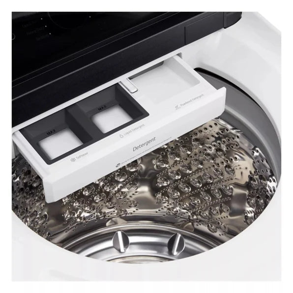 LG WT8400CW 5.5 cu. ft. Mega Capacity Smart Top Load Washer with Impeller, EasyUnload™ & AI Sensing