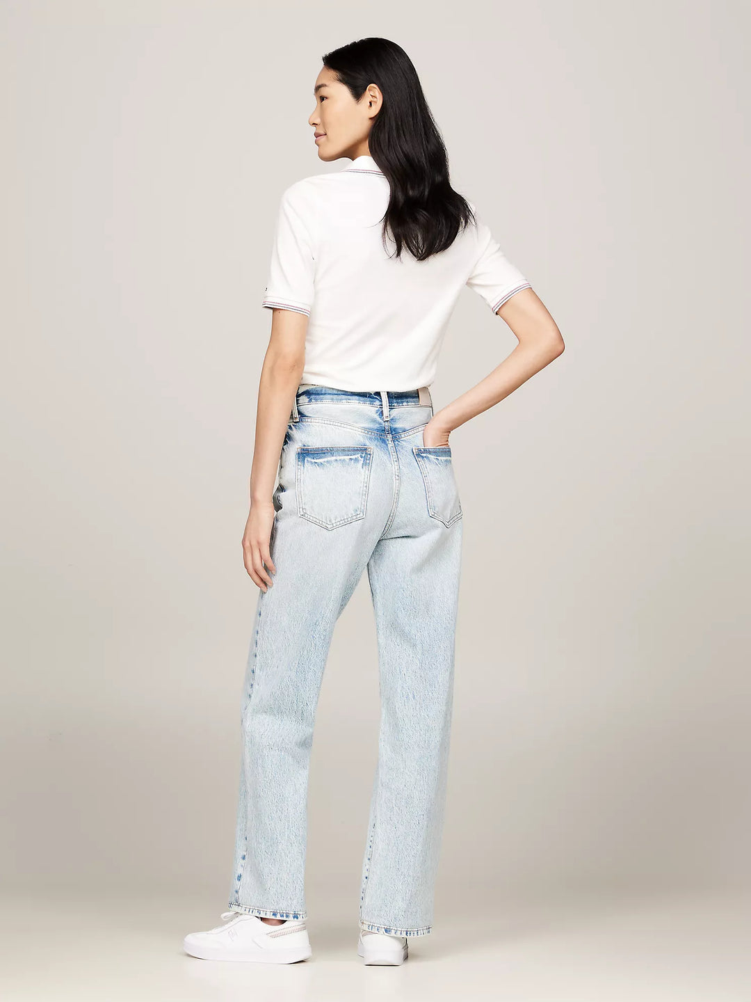 Tommy Hilfiger High-Rise Relaxed Bootcut Jean