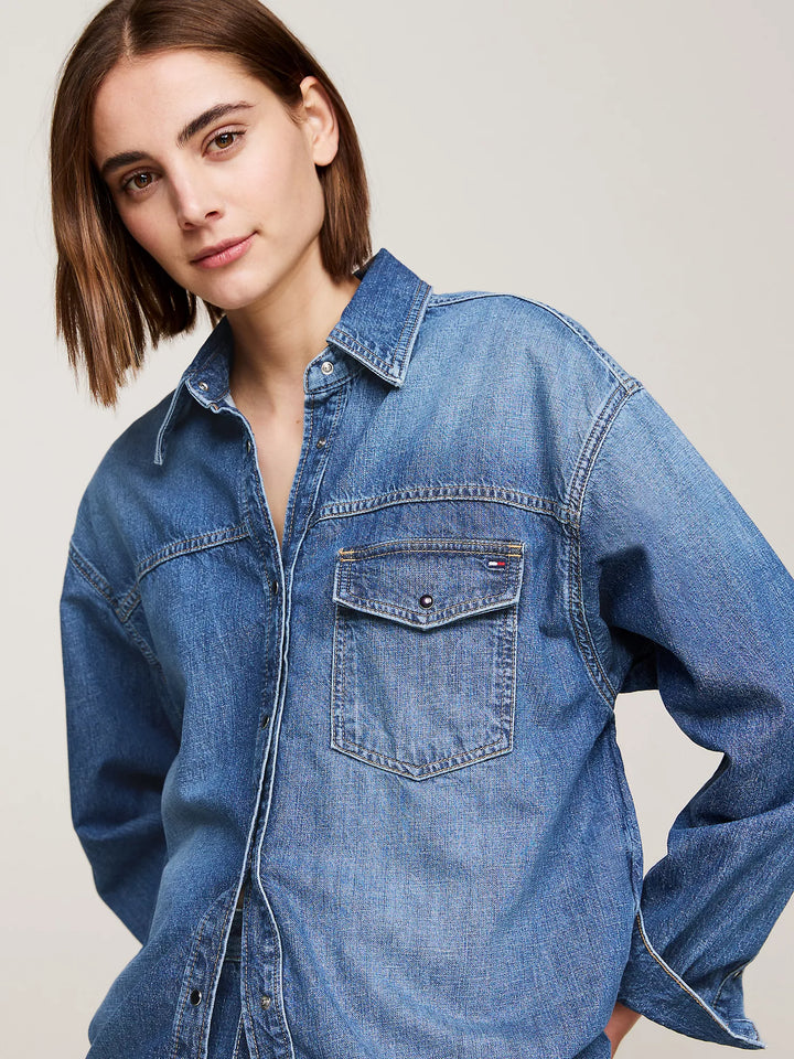 Tommy Hilfiger Relaxed Fit Denim Shirt