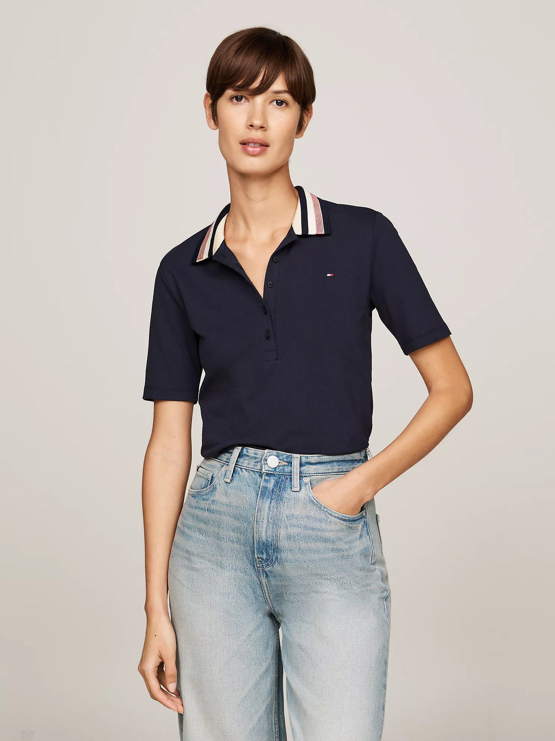 Tommy Hilfiger Slim Fit Pique Polo