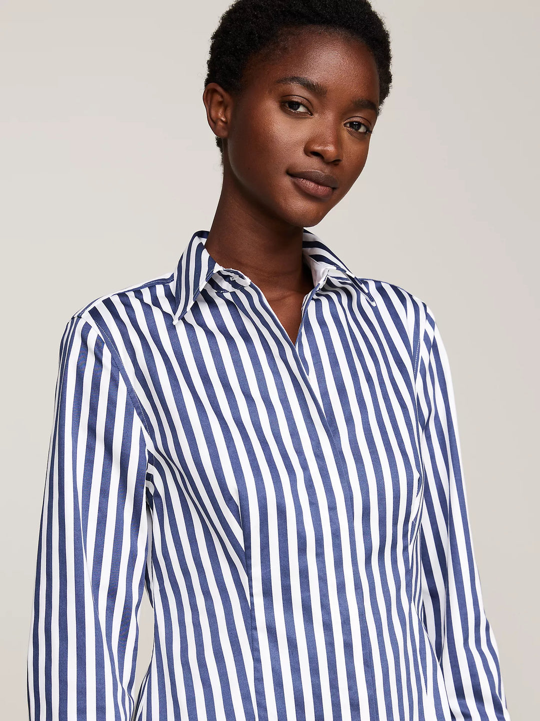 Tommy Hilfiger Banker Stripe Mini Shirtdress