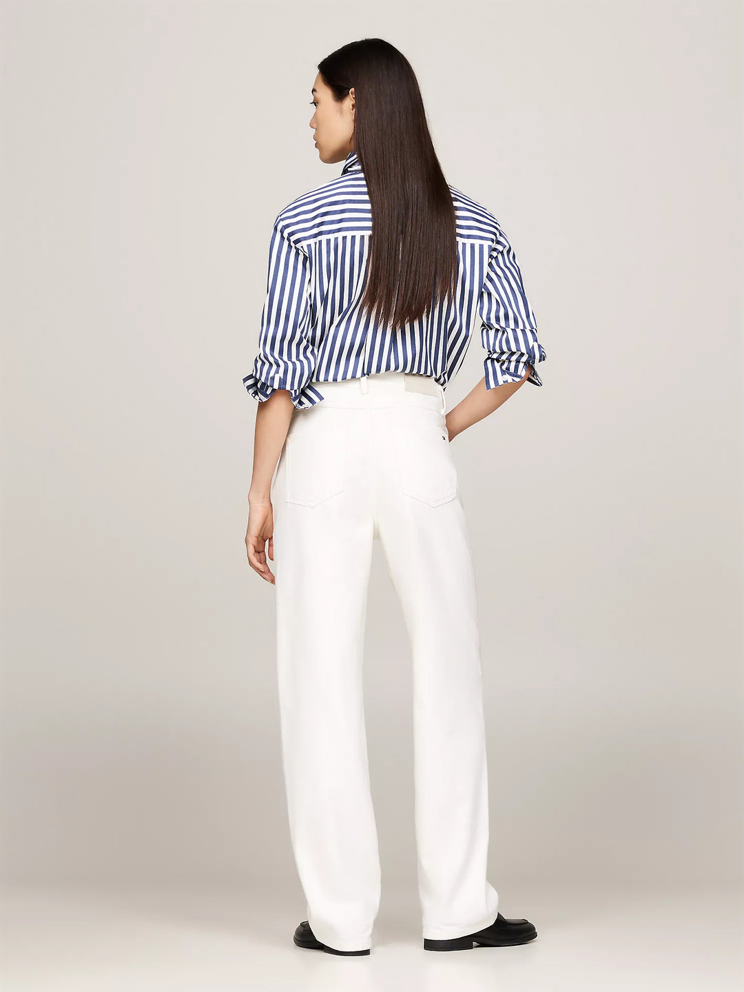 Tommy Hilfiger High-Rise Relaxed Straight-Fit Jean