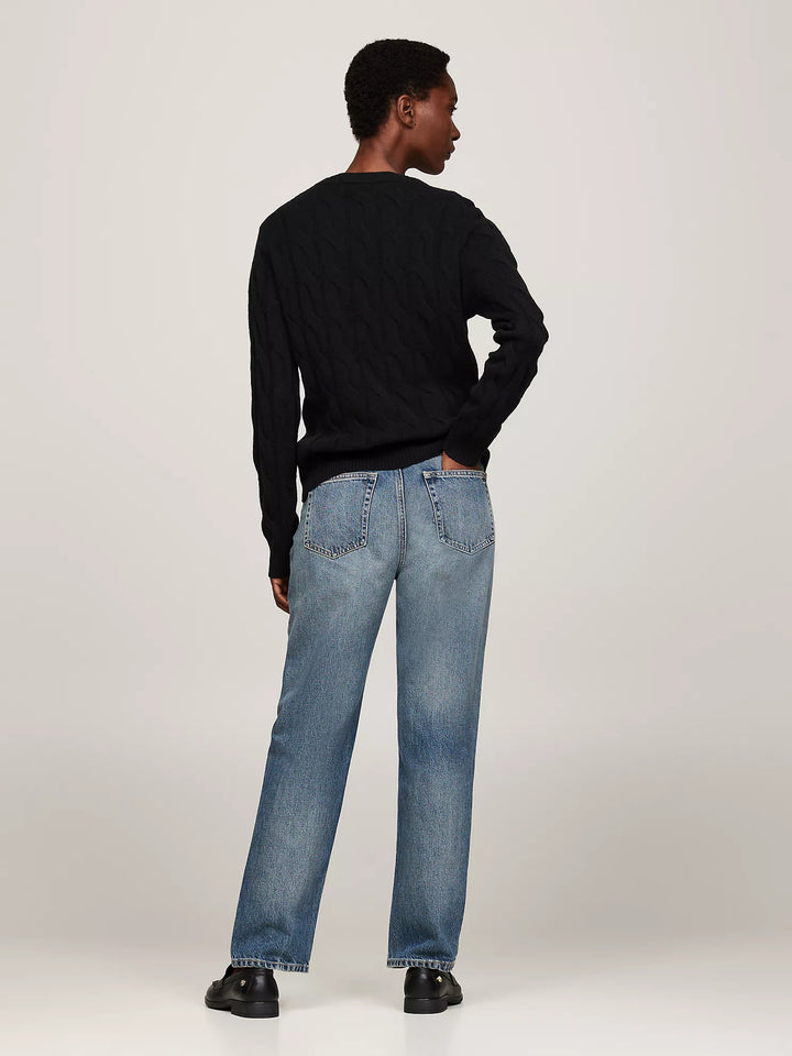 Tommy Hilfiger Wool Cable Knit Sweater