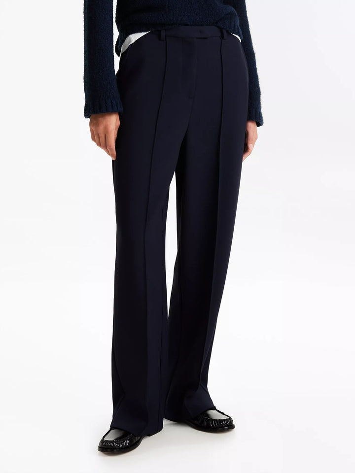 Tommy Hilfiger Double-Knit Relaxed Straight-Leg Pant