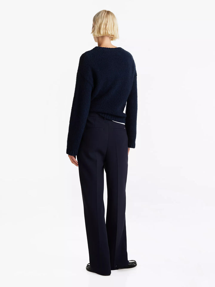 Tommy Hilfiger Double-Knit Relaxed Straight-Leg Pant