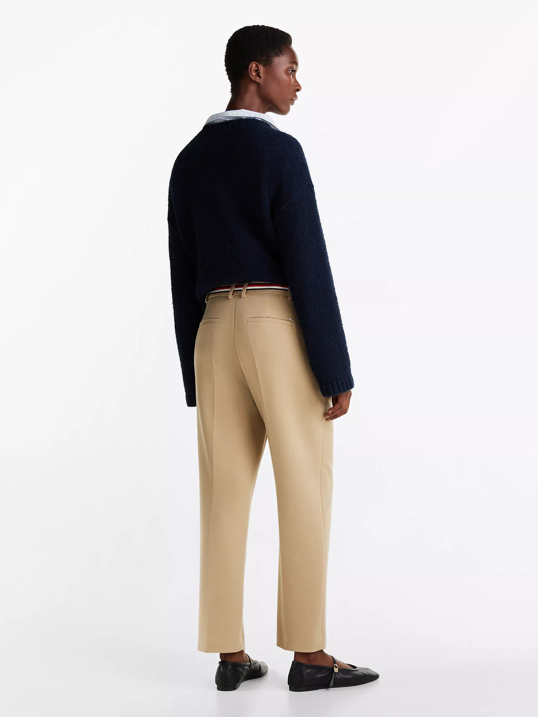 Tommy Hilfiger Double-Knit Slim Straight-Leg Pant