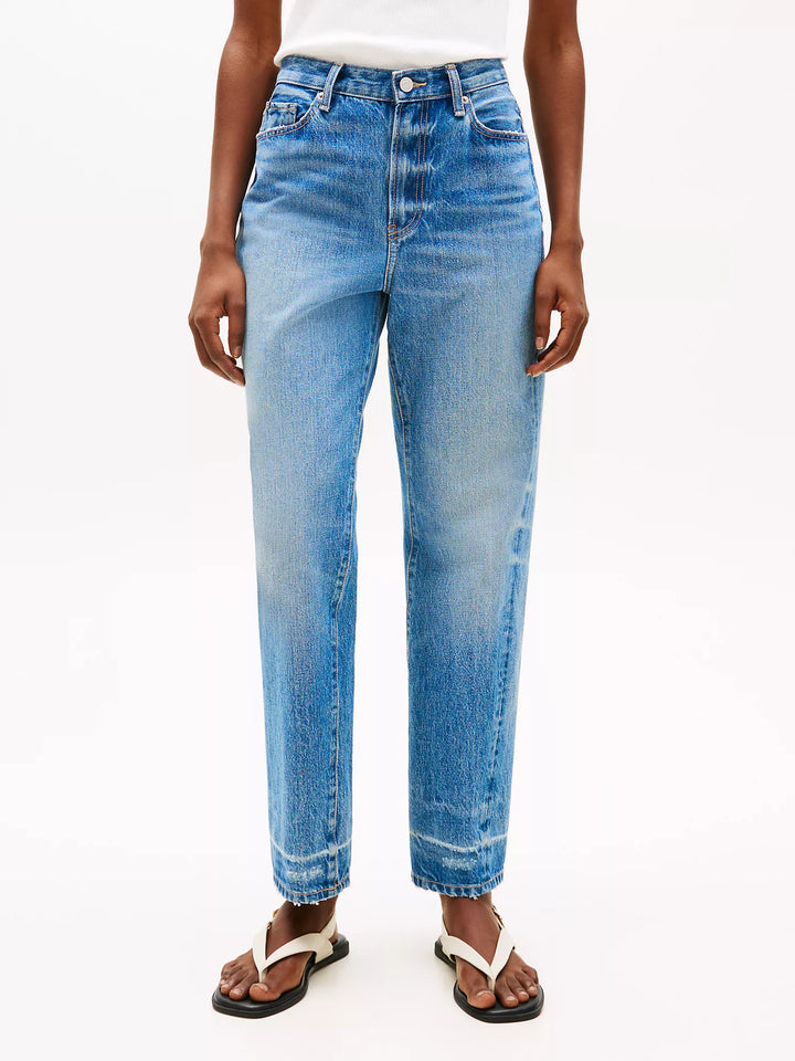 Tommy Hilfiger High-Rise Classic Straight-Fit Jean