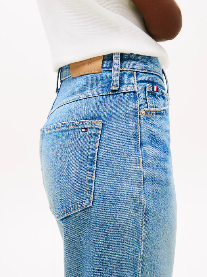 Tommy Hilfiger High-Rise Classic Straight-Fit Jean