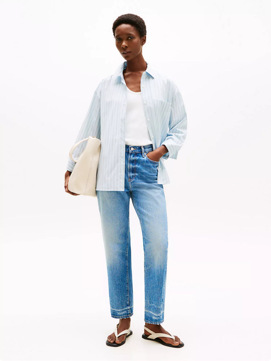 Tommy Hilfiger High-Rise Classic Straight-Fit Jean