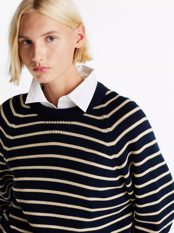 Tommy Hilfiger Oversized Fit Crewneck Sweater