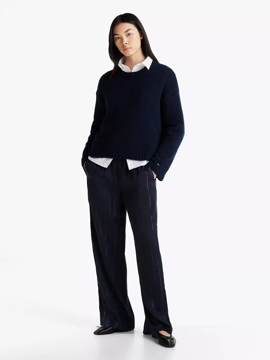Tommy Hilfiger Metallic Stripe Pull-On Pant