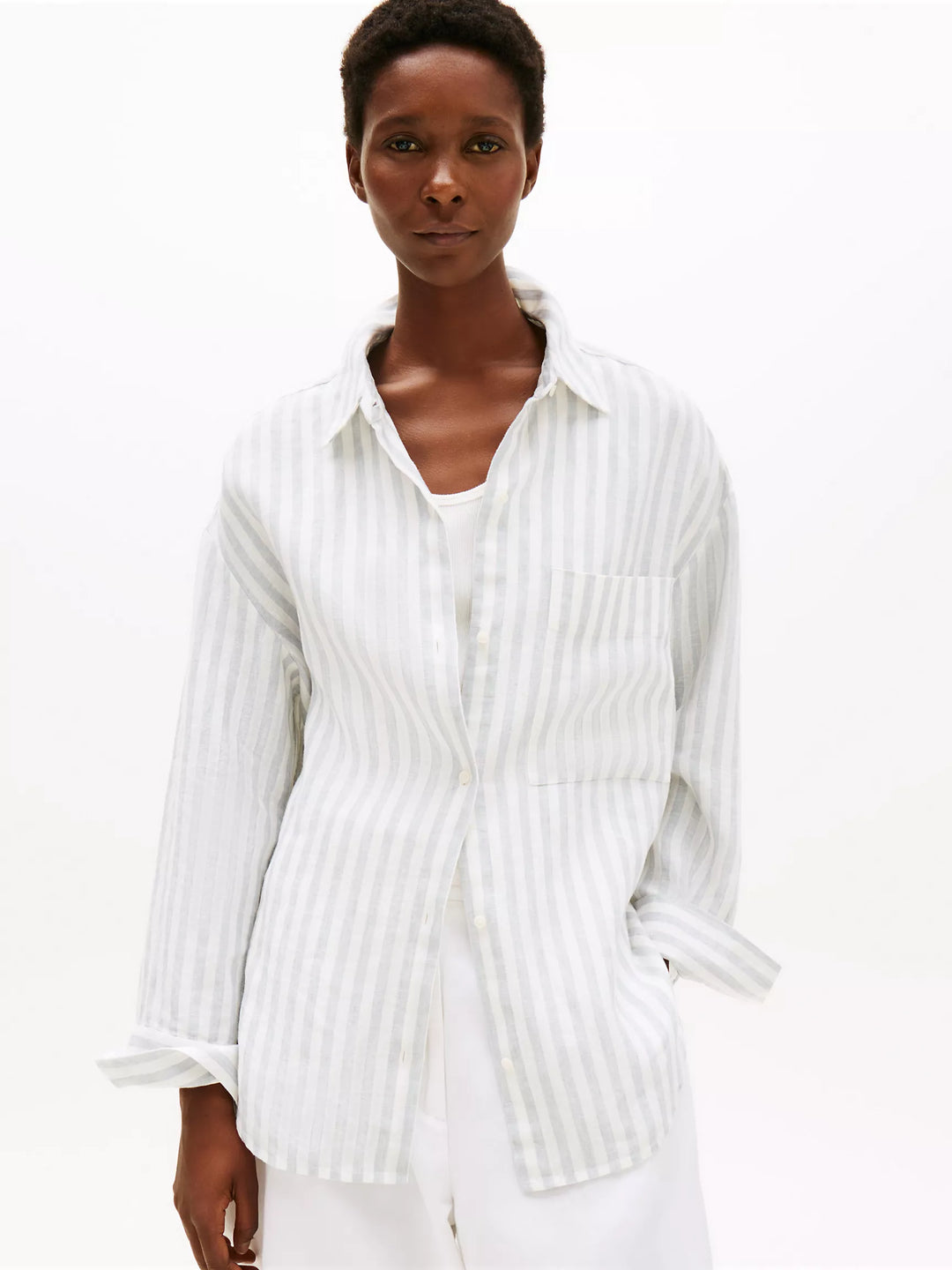 Tommy Hilfiger Relaxed Fit Linen Shirt