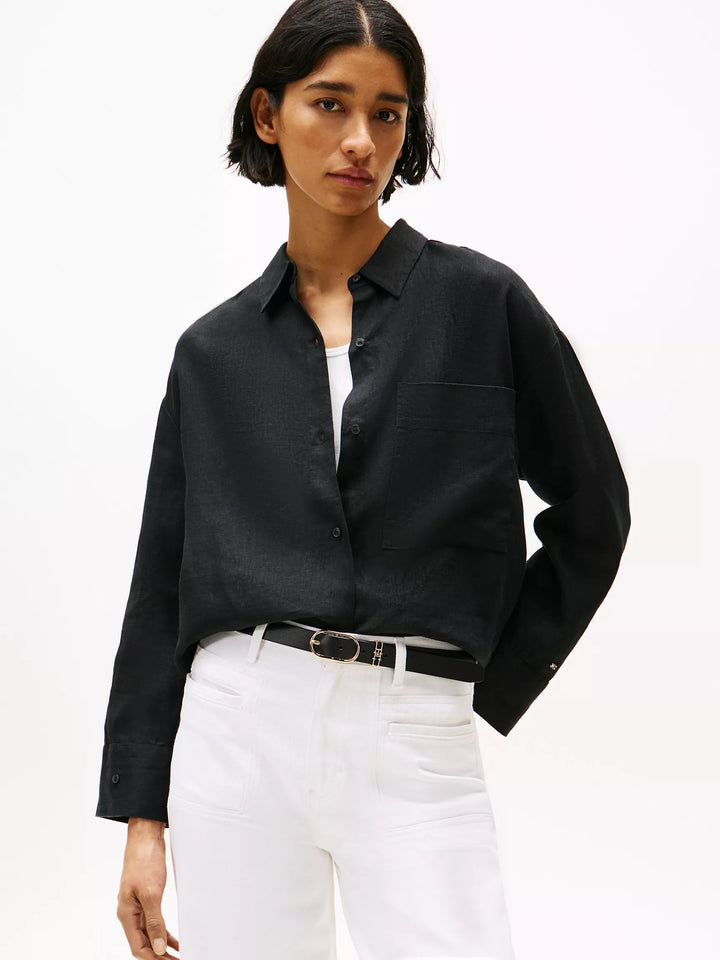 Tommy Hilfiger Relaxed Fit Linen Shirt