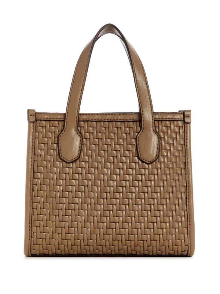 Guess Silvana Woven Mini Tote