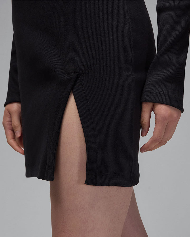 NIKE Jordan Women's 1/2-Zip Long-Sleeve Knit Dress