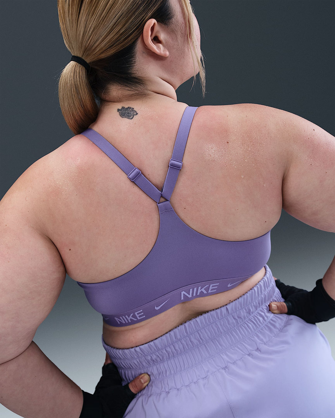 Nike Indy Light Support Women's Padded Adjustable Sports Bra (Plus Size)