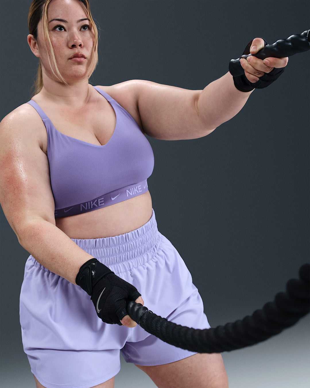 Nike Indy Light Support Women's Padded Adjustable Sports Bra (Plus Size)
