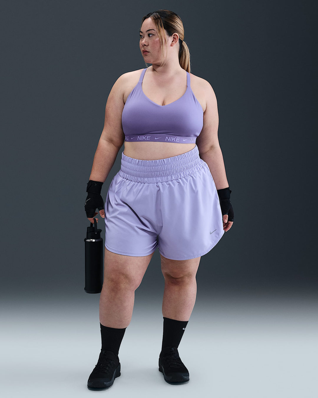 Nike Indy Light Support Women's Padded Adjustable Sports Bra (Plus Size)