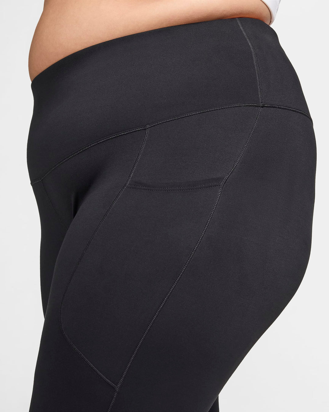 Nike One Women's High-Waisted 7/8 Leggings with Pockets (Plus Size)
