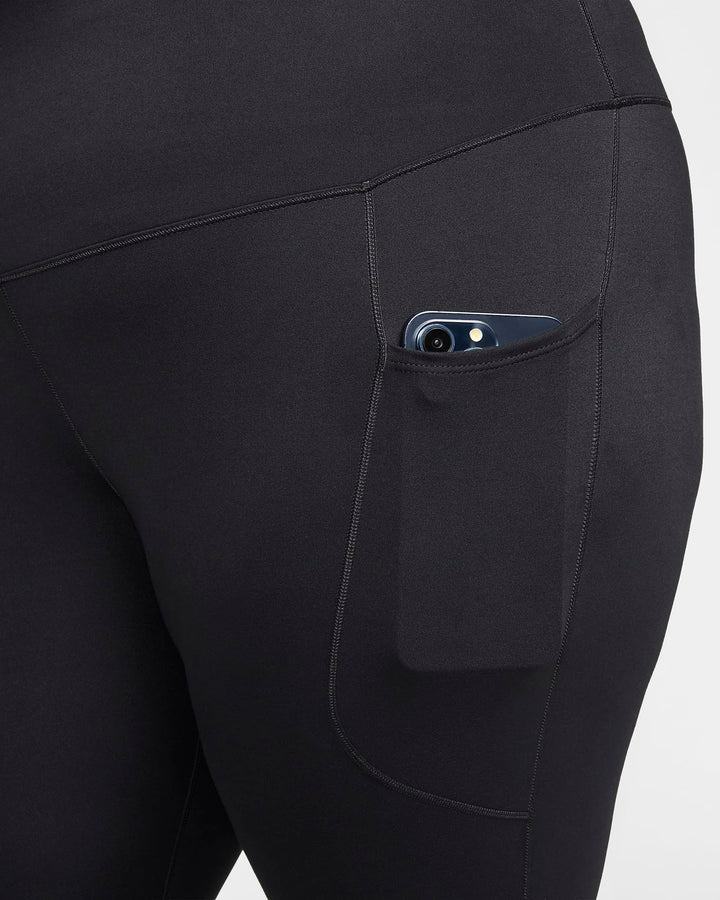 Nike One Women's High-Waisted 7/8 Leggings with Pockets (Plus Size)