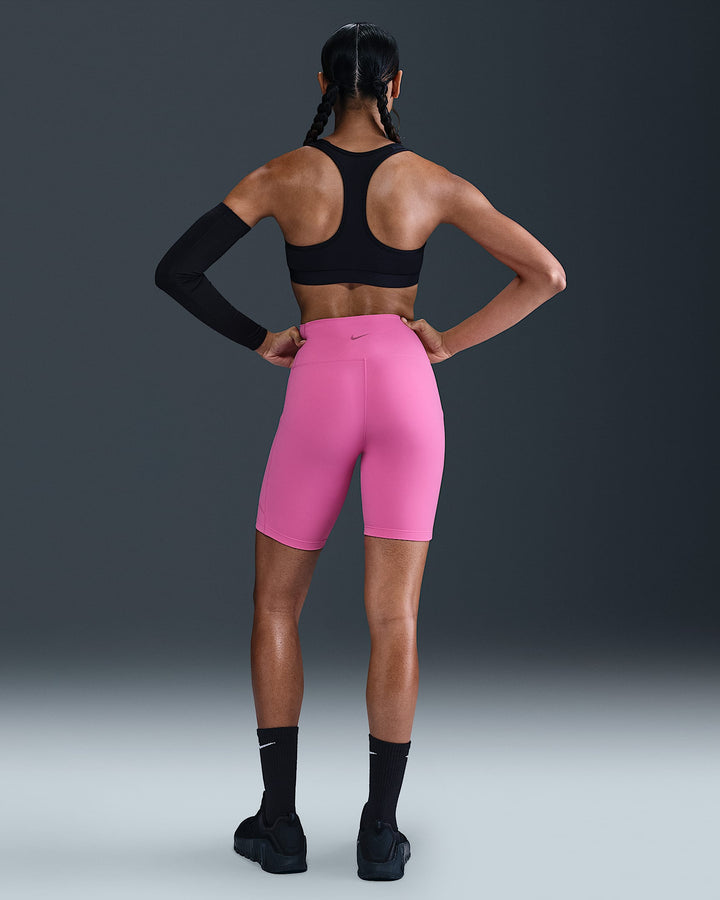 Nike One Women's High-Waisted 8" Biker Shorts with Pockets