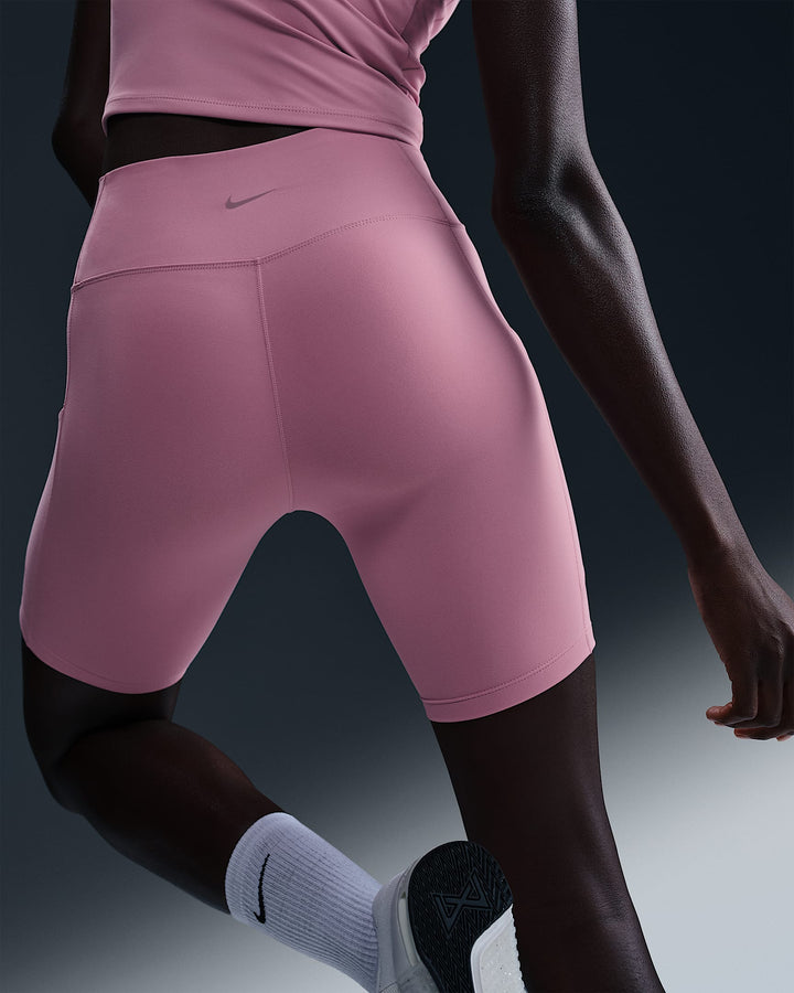 Nike One Women's High-Waisted 8" Biker Shorts with Pockets