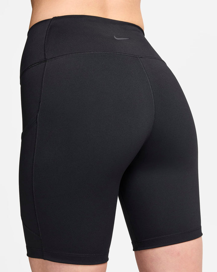Nike One Women's High-Waisted 8" Biker Shorts with Pockets