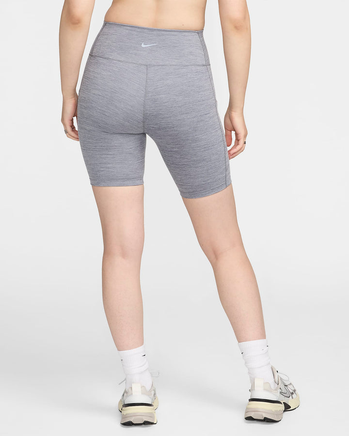 Nike One Women's High-Waisted 8" Biker Shorts with Pockets