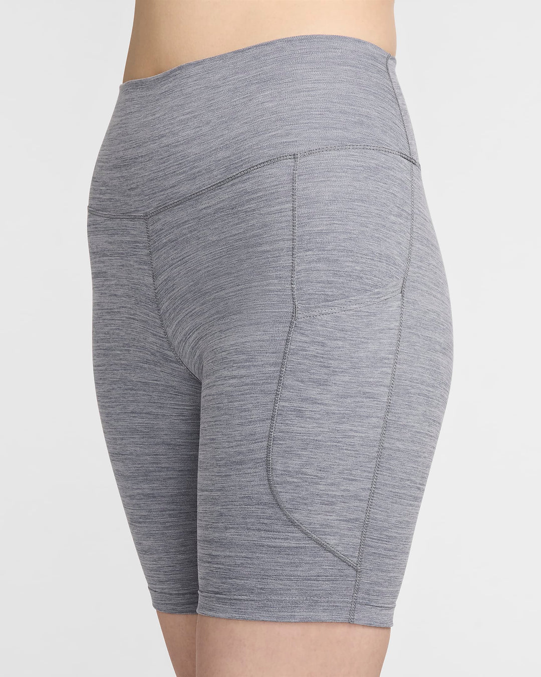 Nike One Women's High-Waisted 8" Biker Shorts with Pockets
