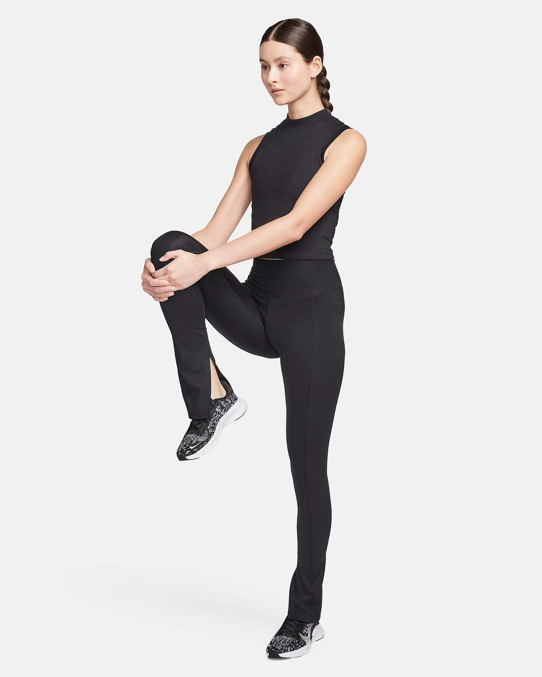 Nike One Women's High-Waisted Full-Length Split-Hem Leggings