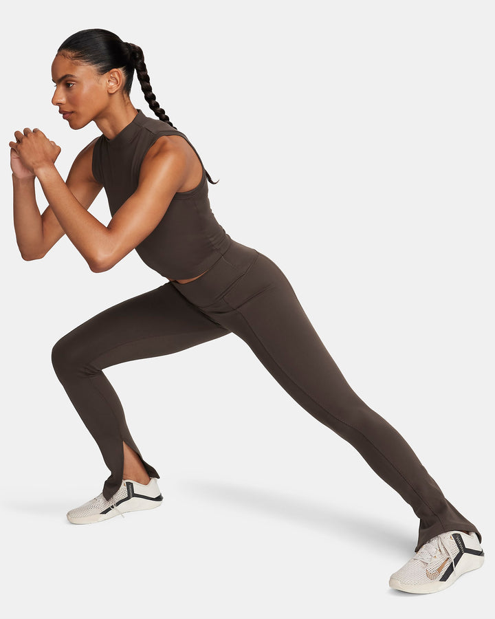 Nike One Women's High-Waisted Full-Length Split-Hem Leggings