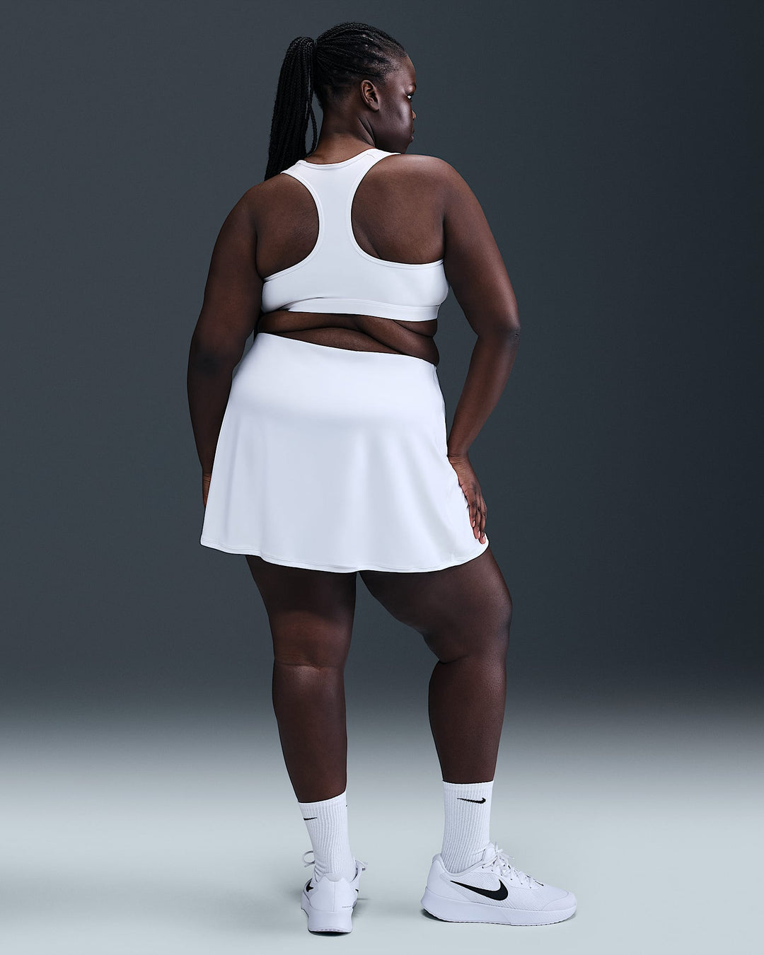 Nike Victory Women's Dri-FIT Straight Tennis Skirt (Plus Size)