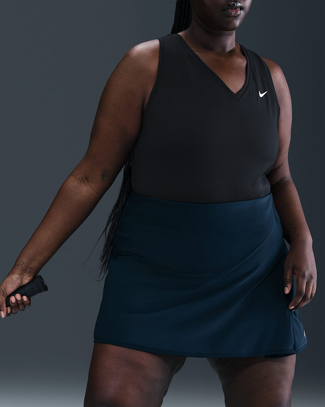 Nike Victory Women's Dri-FIT Straight Tennis Skirt (Plus Size)