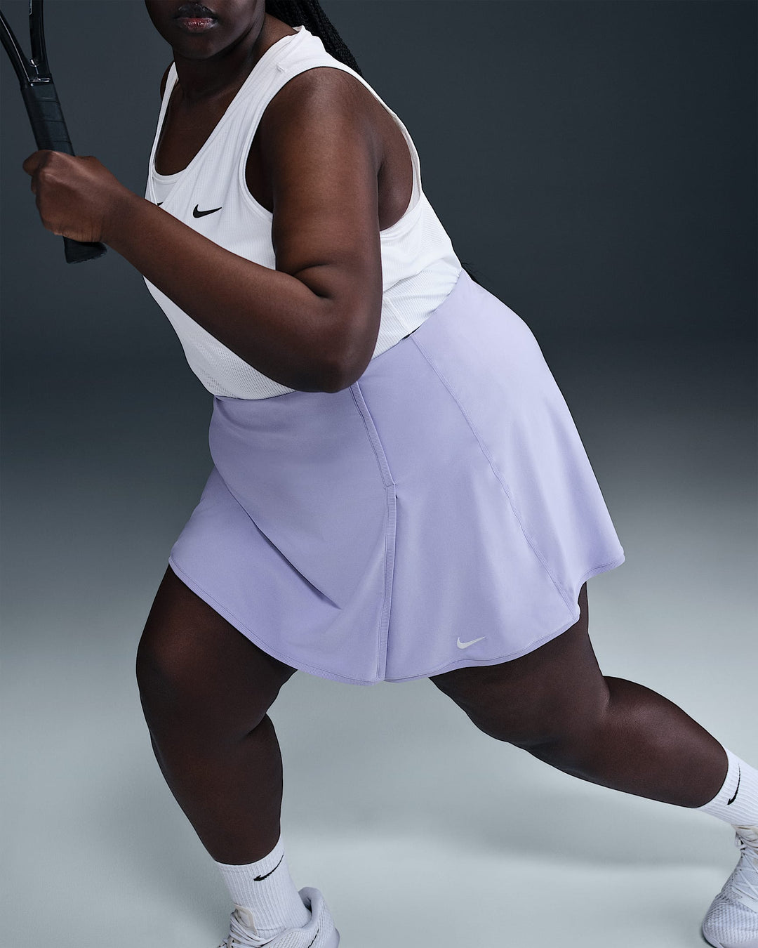 Nike Victory Women's Dri-FIT Straight Tennis Skirt (Plus Size)