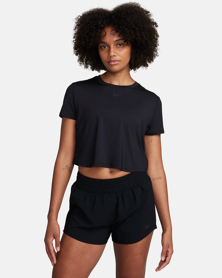Nike Women's Dri-FIT Short-Sleeve Cropped Top