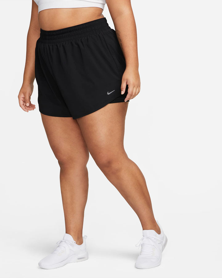 Nike Dri-FIT One Women's High-Waisted 3" 2-in-1 Shorts (Plus Size)