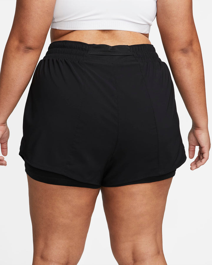 Nike Dri-FIT One Women's High-Waisted 3" 2-in-1 Shorts (Plus Size)