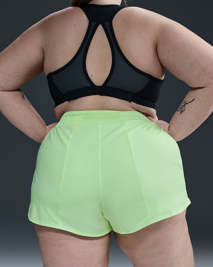 Nike Dri-FIT One Women's High-Waisted 3" 2-in-1 Shorts (Plus Size)