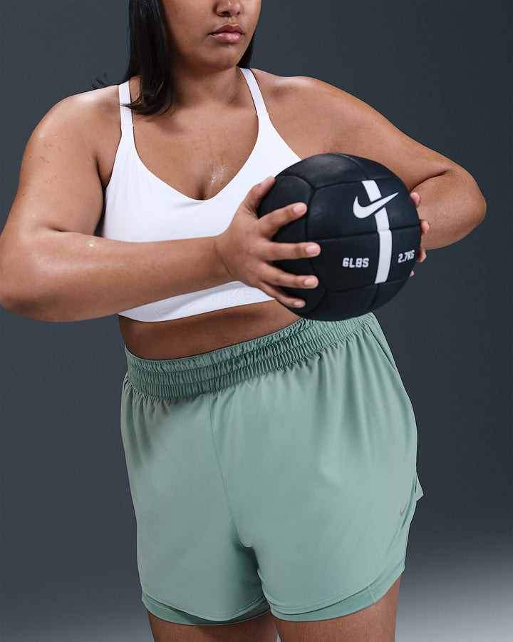 Nike Dri-FIT One Women's High-Waisted 3" 2-in-1 Shorts (Plus Size)