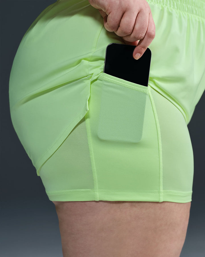 Nike Dri-FIT One Women's High-Waisted 3" 2-in-1 Shorts (Plus Size)
