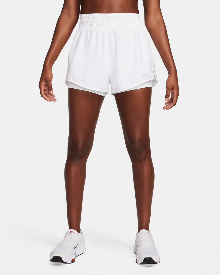 Nike One Women's Dri-FIT High-Waisted 3" 2-in-1 Shorts