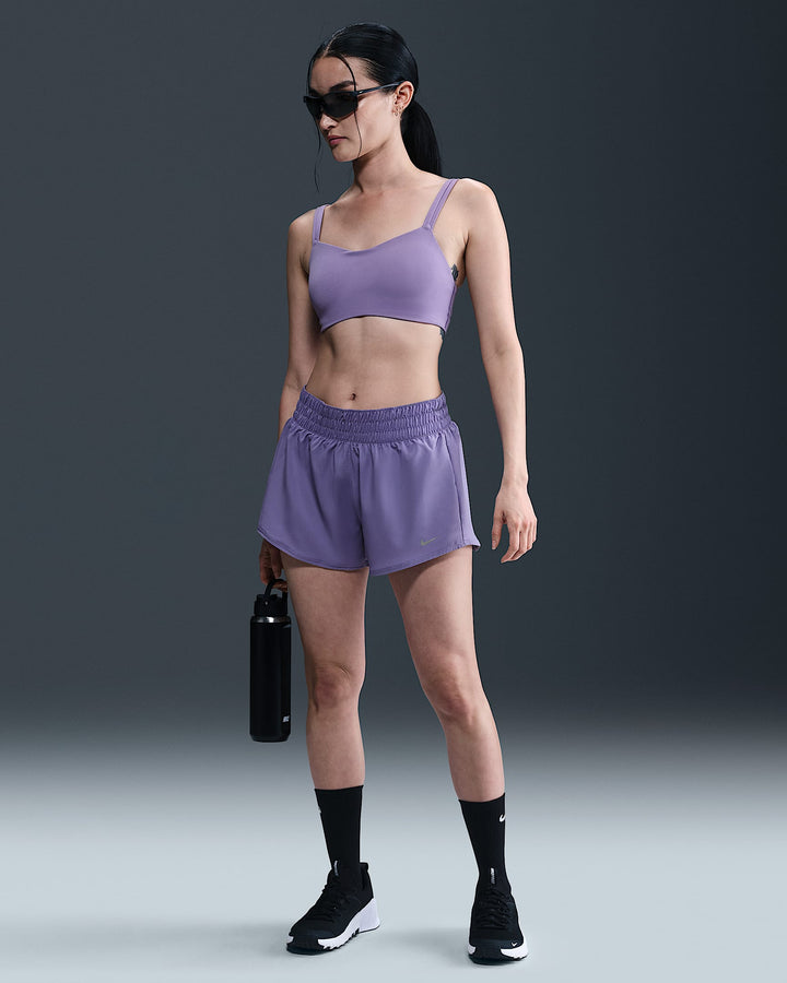 Nike One Women's Dri-FIT Mid-Rise 3" Brief-Lined Shorts