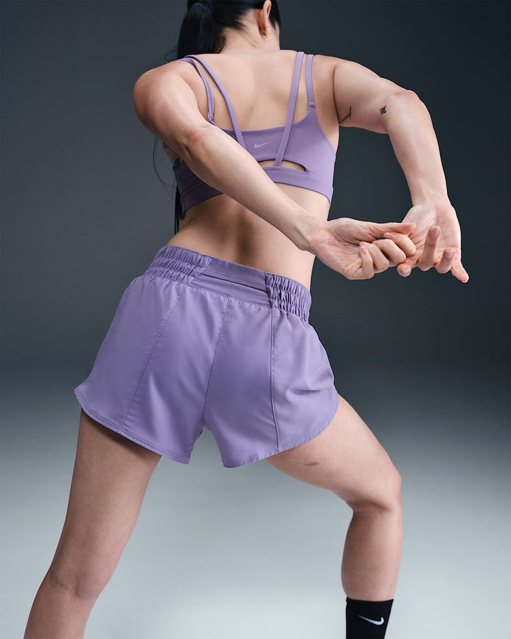 Nike One Women's Dri-FIT Mid-Rise 3" Brief-Lined Shorts