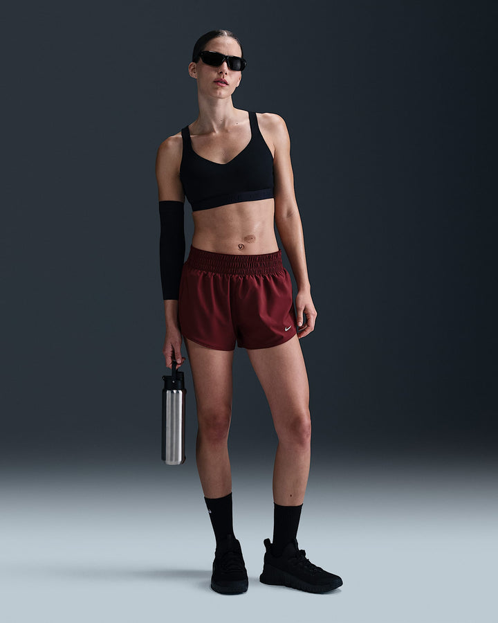 Nike One Women's Dri-FIT Mid-Rise 3" Brief-Lined Shorts