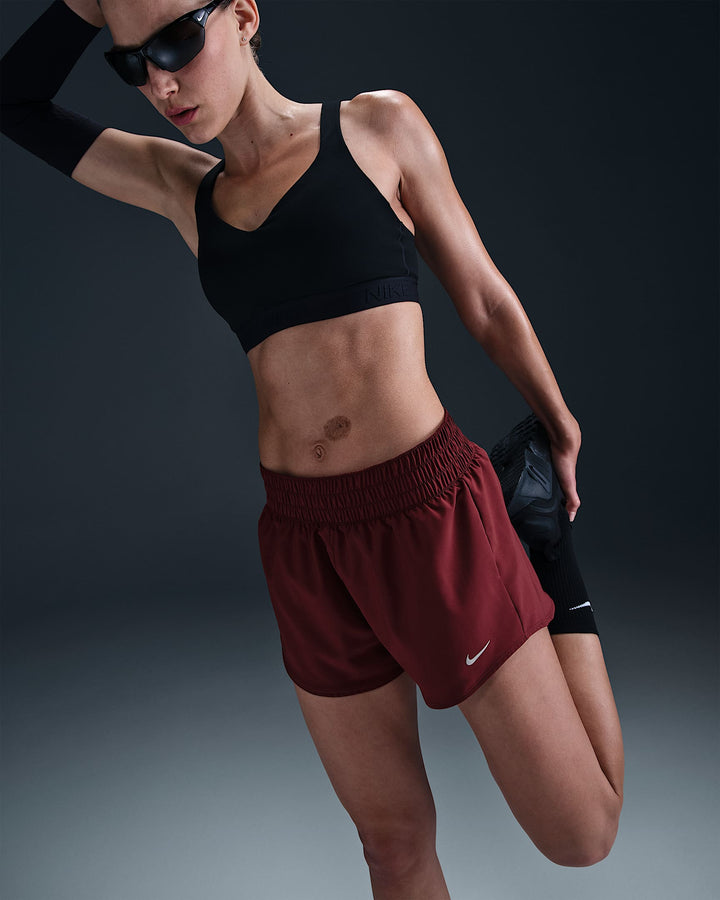 Nike One Women's Dri-FIT Mid-Rise 3" Brief-Lined Shorts